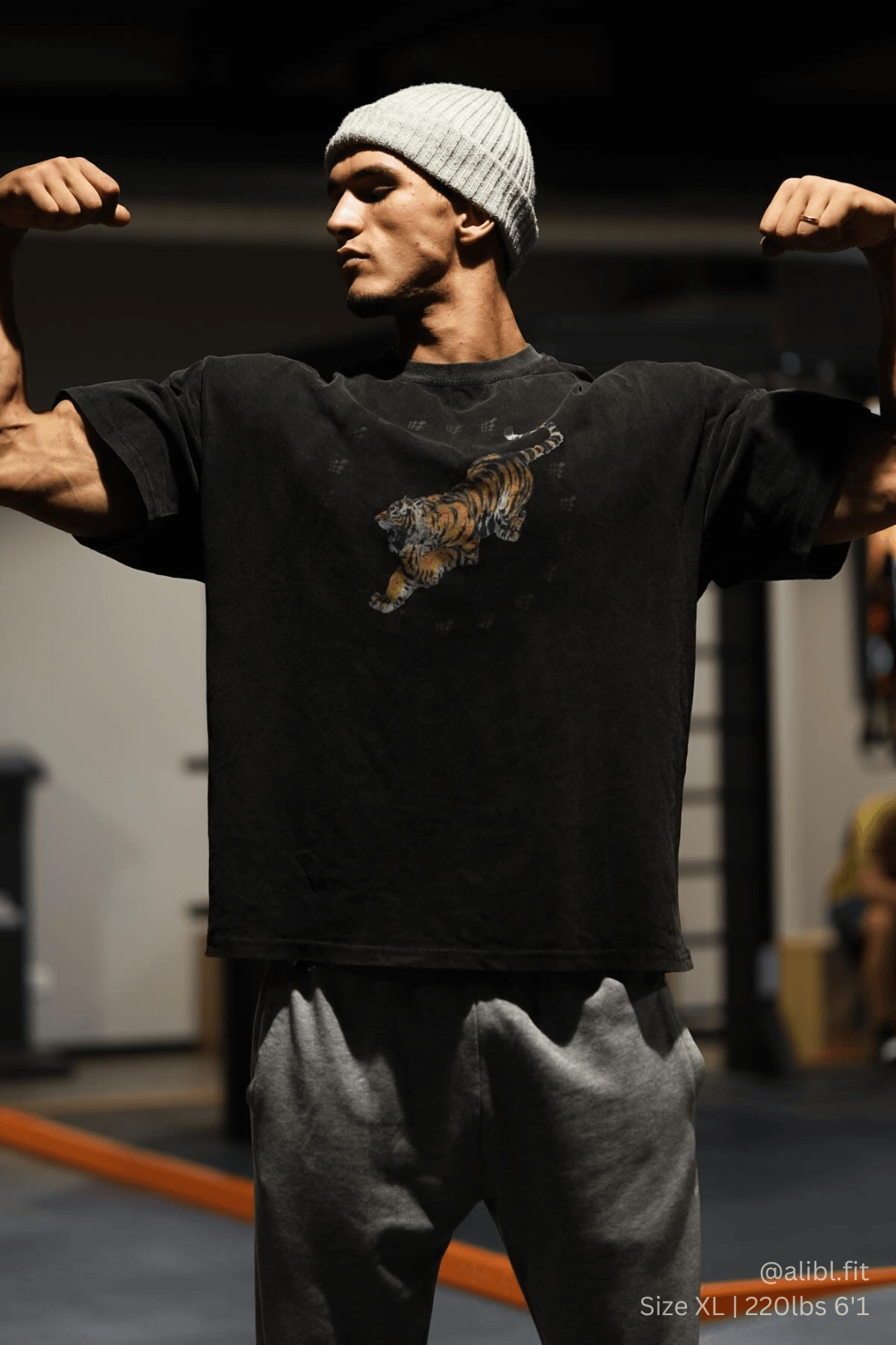 Jed North Vintage Oversized T-Shirt - Tiger Logo 2.0