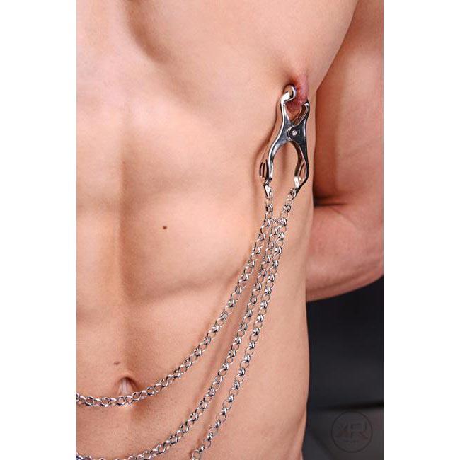 Affix Triple Chain Nipple Clamps - DealByEthan.gay loves Master Series