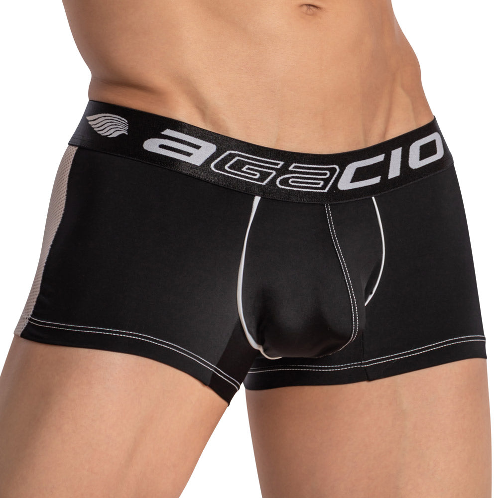 Agacio AGG078 Sheer Back Boxer Trunk - DealByEthan.gay loves Agacio