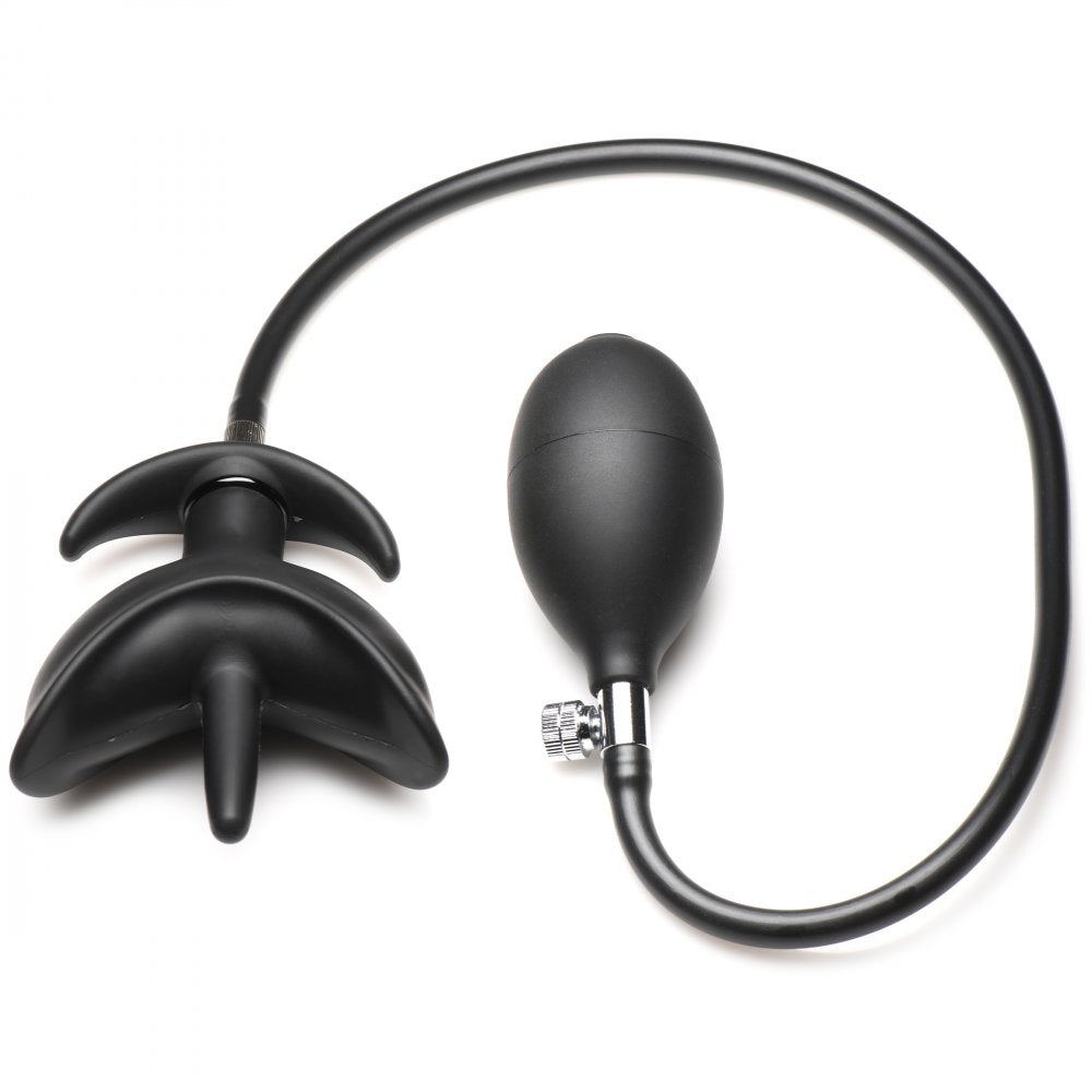 Ass Bound Anchor Inflatable Silicone Anal Plug - DealByEthan.gay loves Master Series
