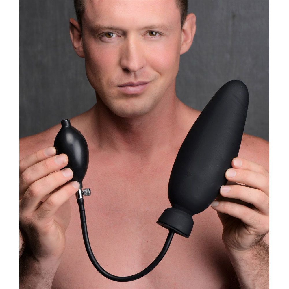 Ass-Pand Inflatable Silicone Dildo - DealByEthan.gay loves Master Series