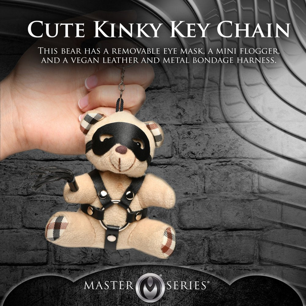 BDSM Teddy Bear Keychain - DealByEthan.gay loves Master Series