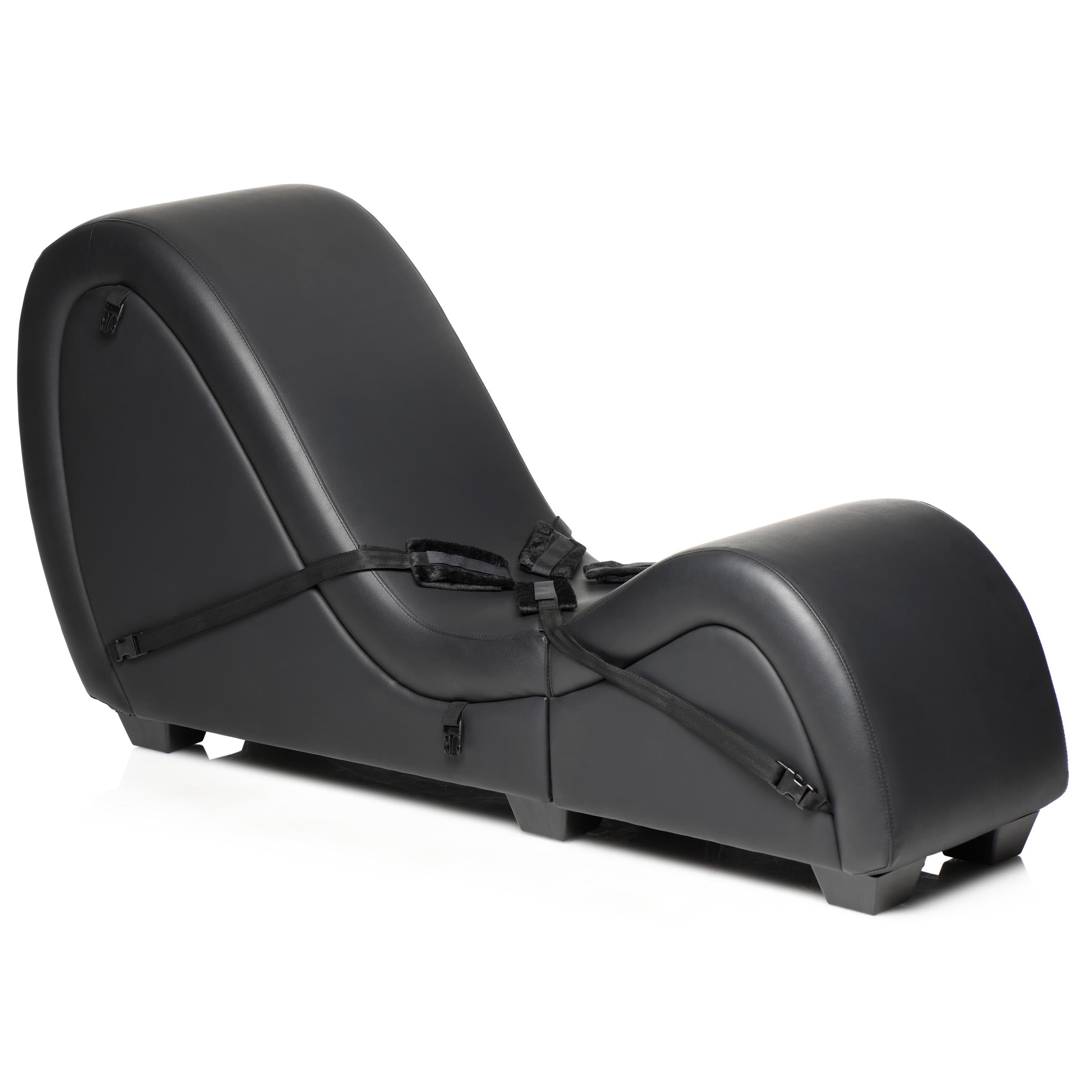 Black Detachable Kinky Couch Sex Chaise with Love Pillows - DealByEthan.gay loves Master Series