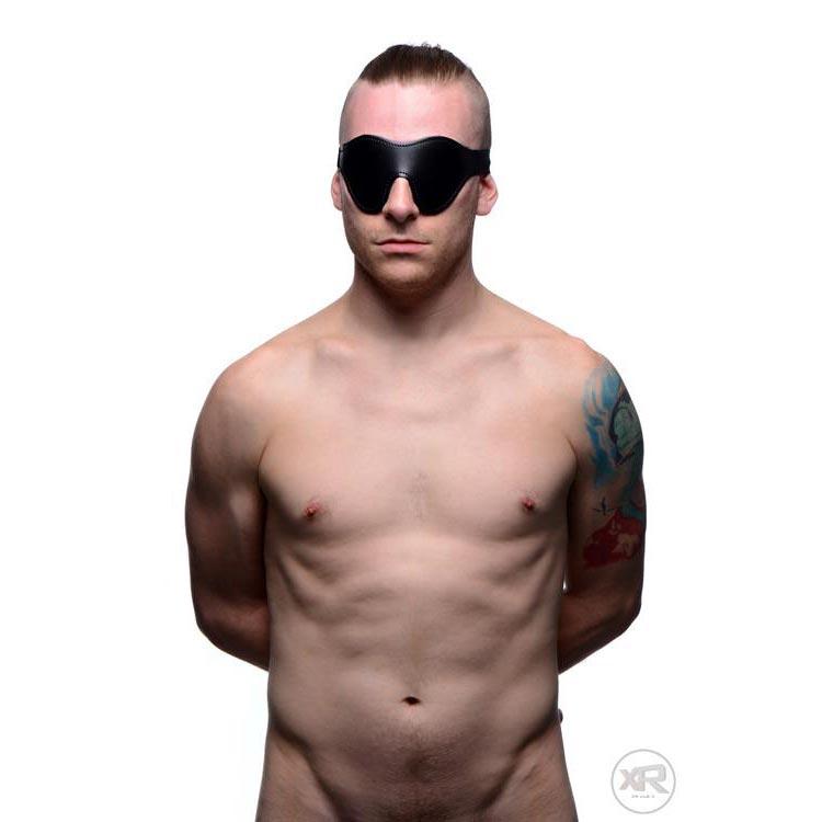Black Fleece Lined Blindfold - DealByEthan.gay loves Strict
