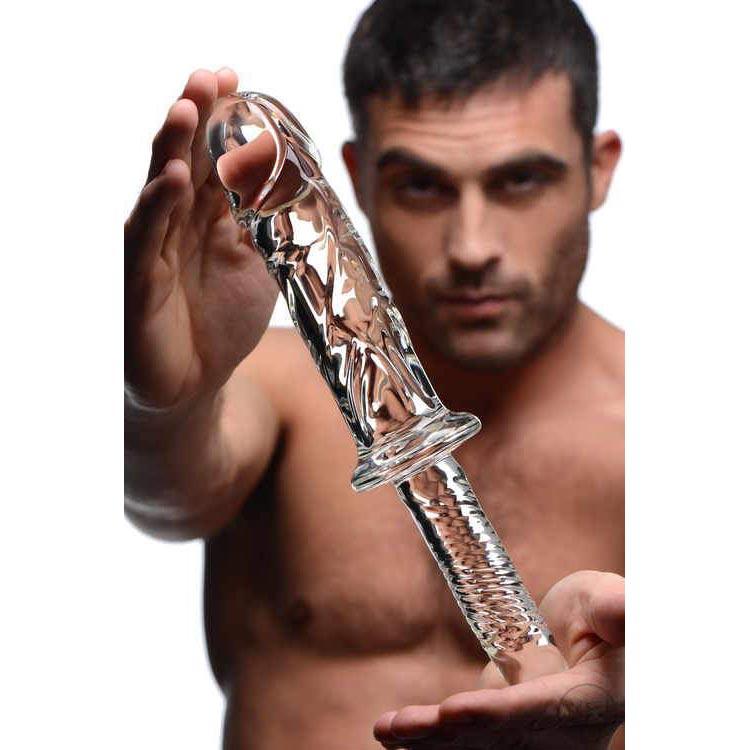 Brutus Glass Dildo Thruster - DealByEthan.gay loves Master Series