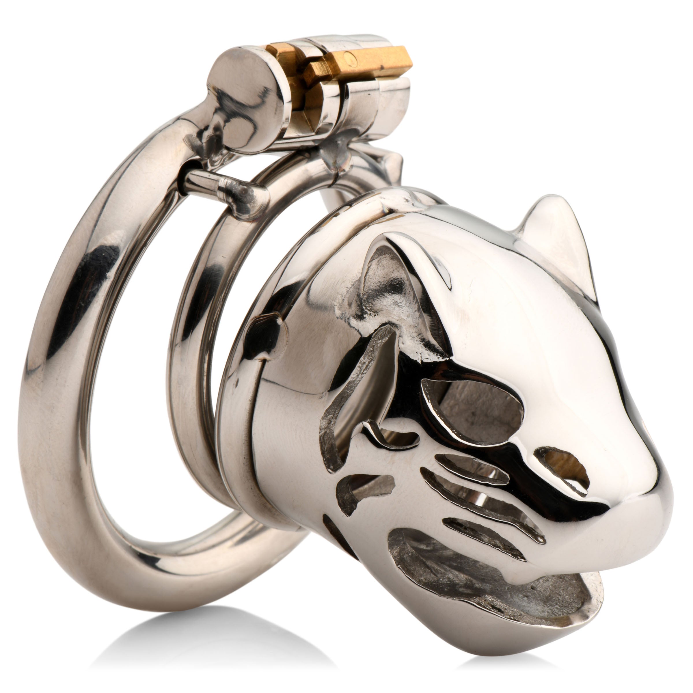 Caged Cougar Locking Chastity Cage - DealByEthan.gay loves Master Series