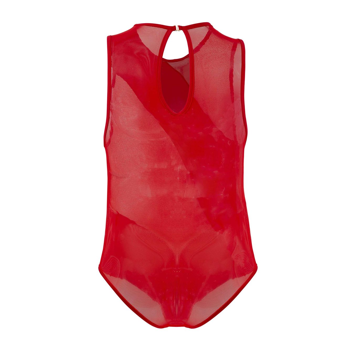 CandyMan 99699 Mesh Bodysuit Color Red - DealByEthan.gay loves CandyMan