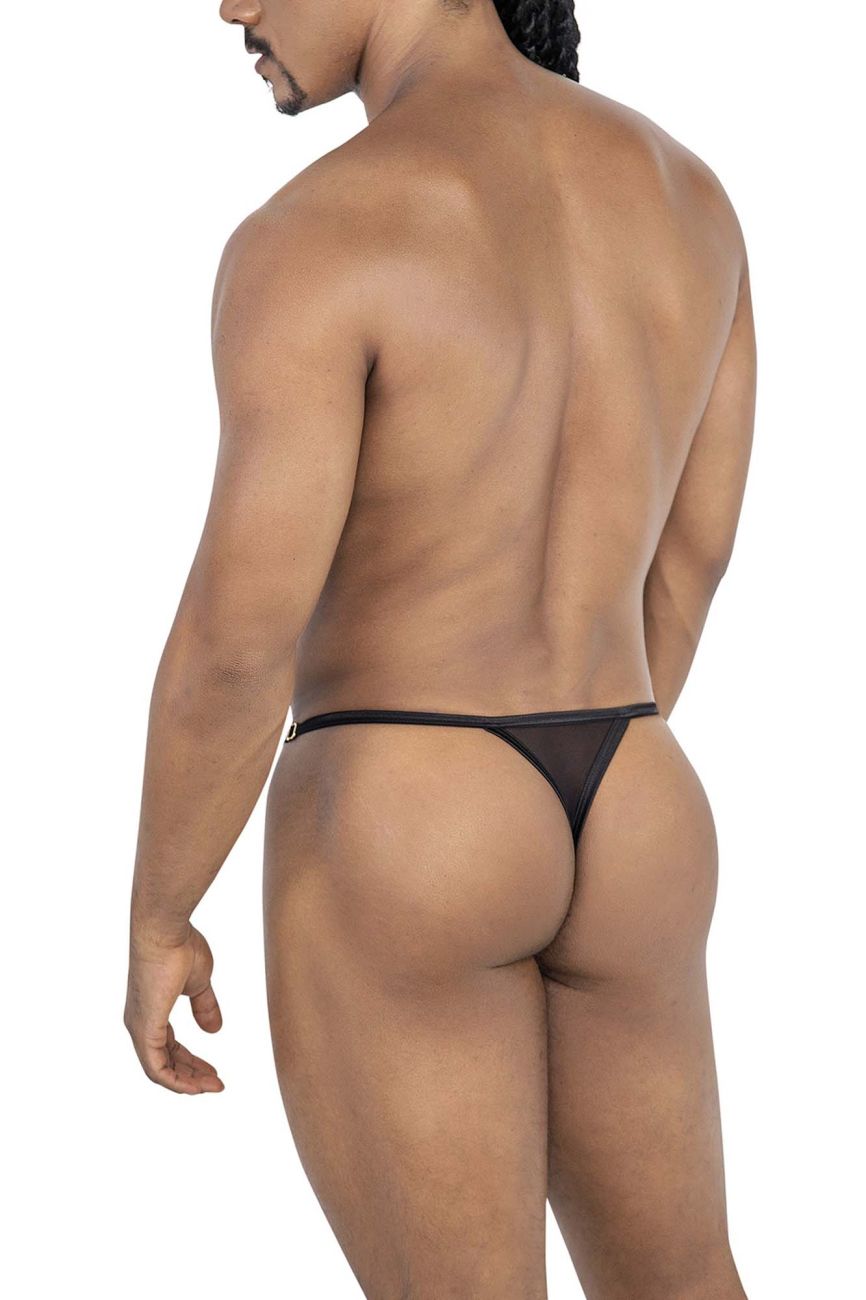 CandyMan 99776 Mesh Thongs Color Black - DealByEthan.gay loves CandyMan