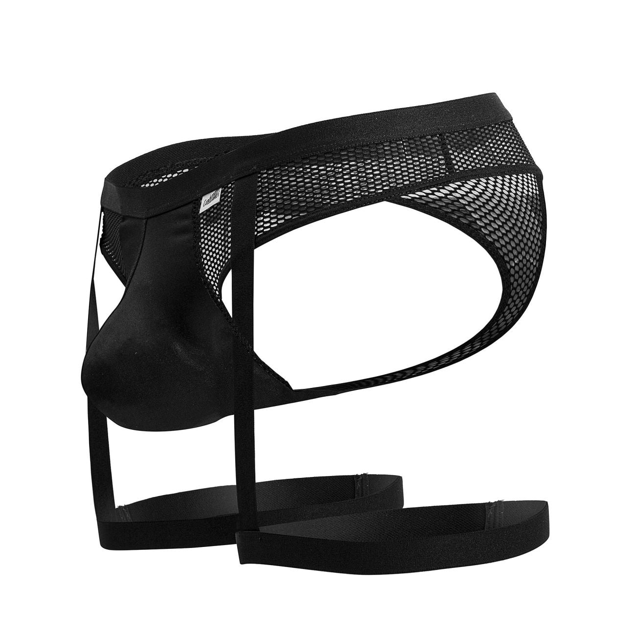CandyMan 99798 Garter Mesh Thongs Color Black - DealByEthan.gay loves CandyMan