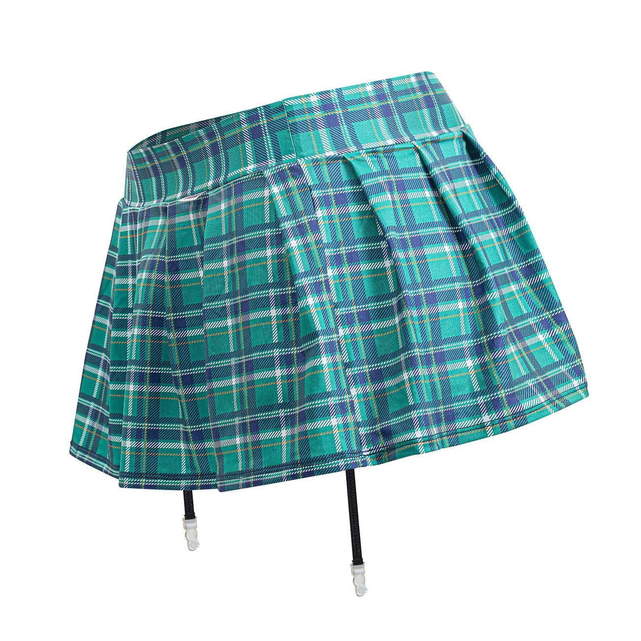 CandyMan 99799 Garter Outfit Color Green - DealByEthan.gay loves CandyMan