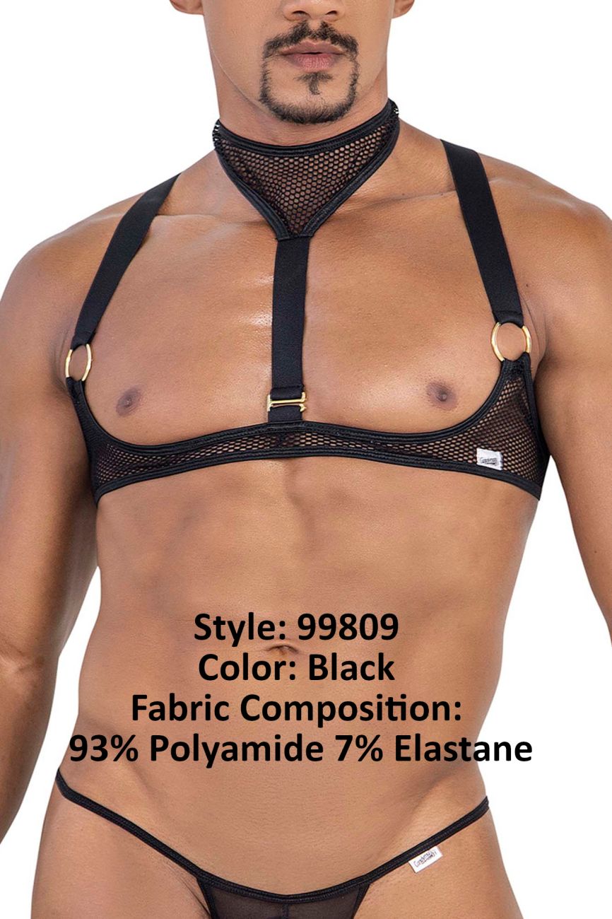 CandyMan 99809 Mesh Harness Color Black - DealByEthan.gay loves CandyMan