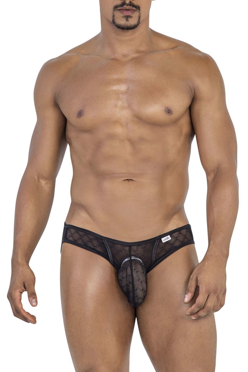 CandyMan 99812 Mesh Briefs Color Black - DealByEthan.gay loves CandyMan