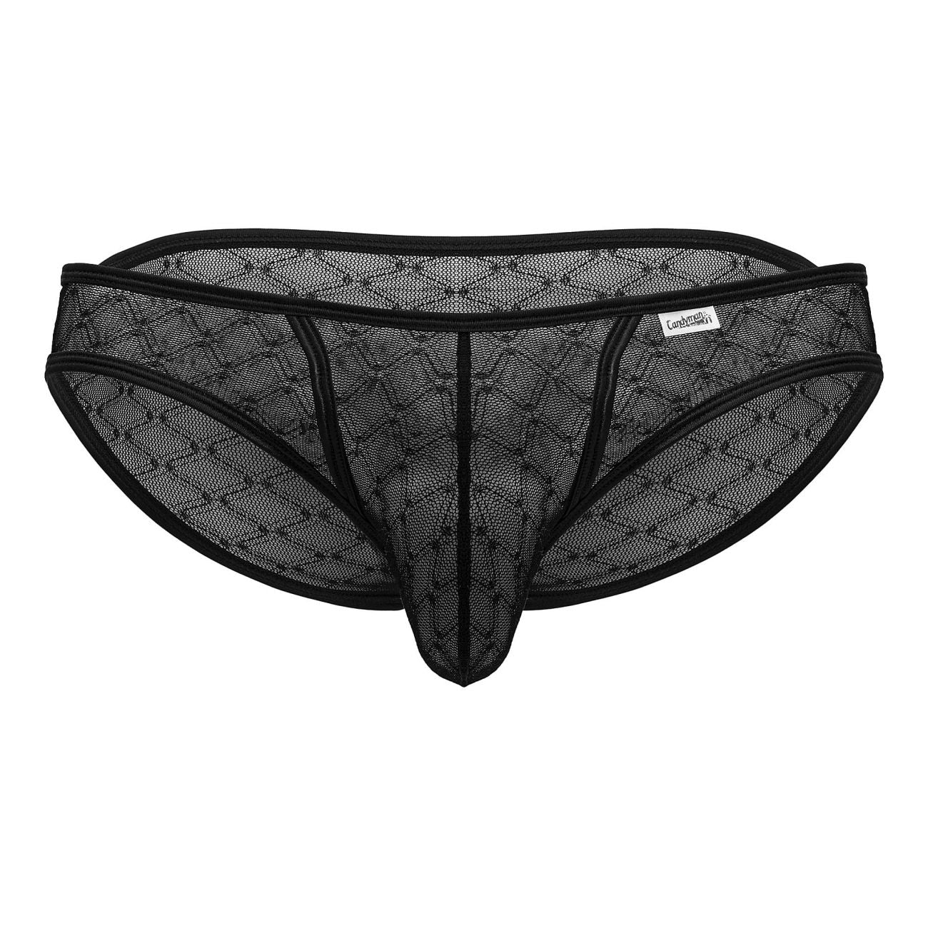 CandyMan 99812 Mesh Briefs Color Black - DealByEthan.gay loves CandyMan