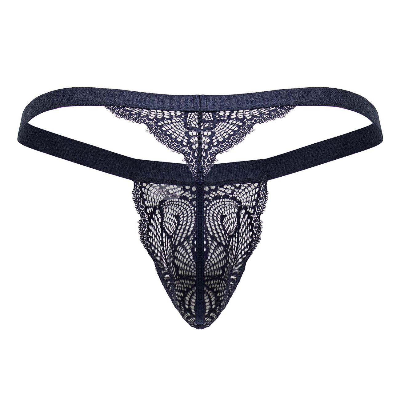 CandyMan 99823 Lace Thongs Color Blue - DealByEthan.gay loves CandyMan