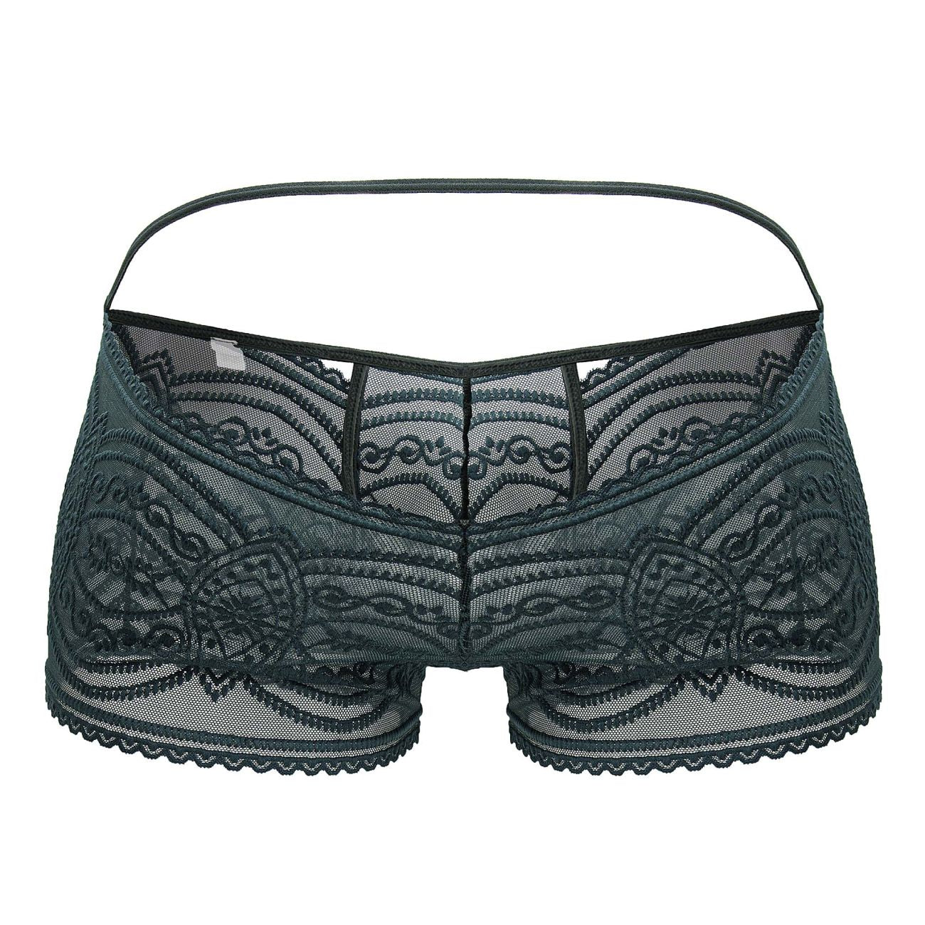 CandyMan 99857 Lace Trunks Color Green - DealByEthan.gay loves CandyMan