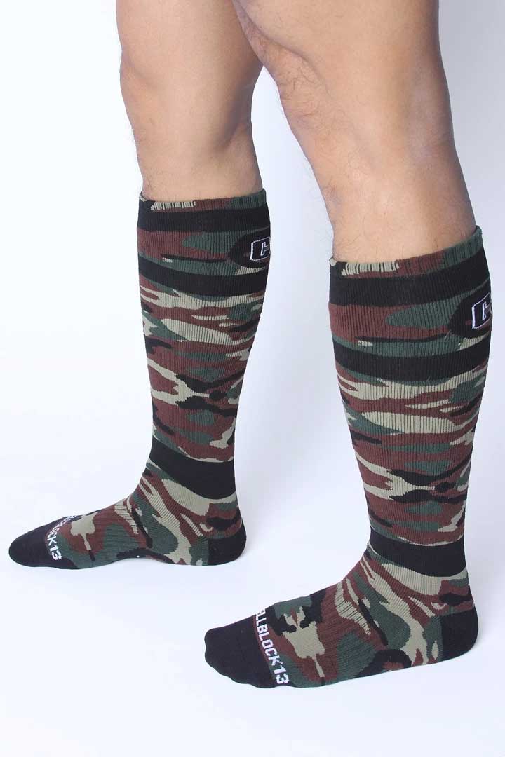 CellBlock 13 Foxhole Socks Green A079 Size One Size - DealByEthan.gay loves CellBlock13
