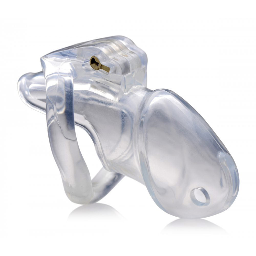 Clear Captor Chastity Cage - DealByEthan.gay loves Master Series