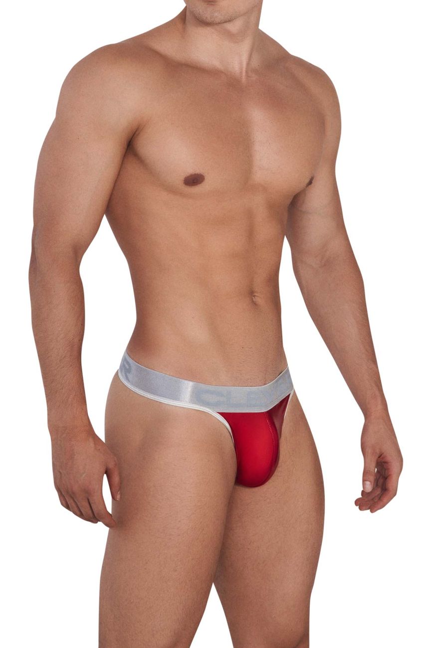 Clever 1410 Earth Thongs Color Red - DealByEthan.gay loves Clever