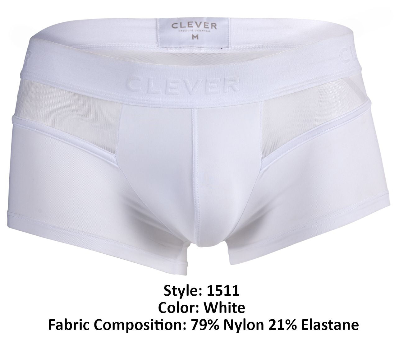 Clever 1511 Caspian Trunks Color White - DealByEthan.gay loves Clever