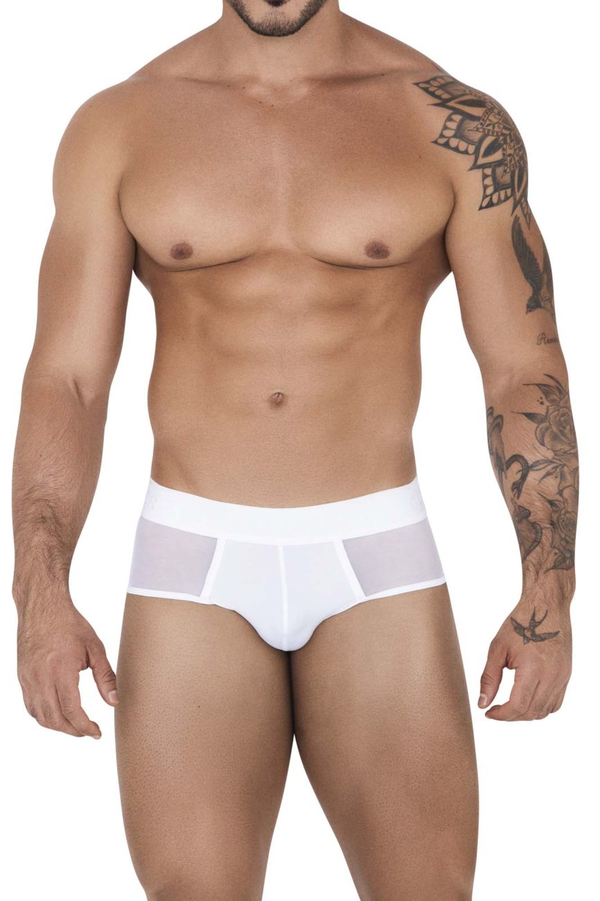Clever 1512 Caspian Briefs Color White - DealByEthan.gay loves Clever