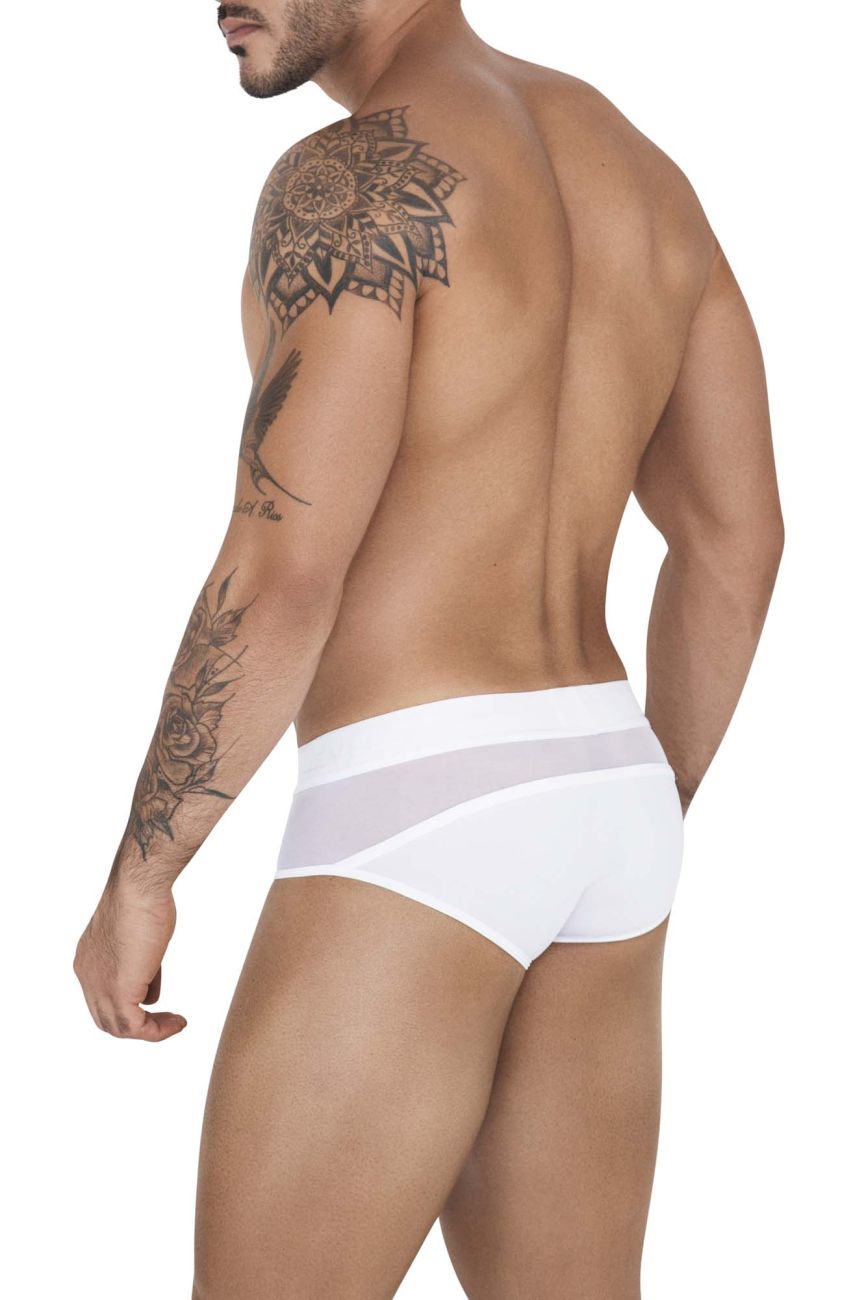 Clever 1512 Caspian Briefs Color White - DealByEthan.gay loves Clever