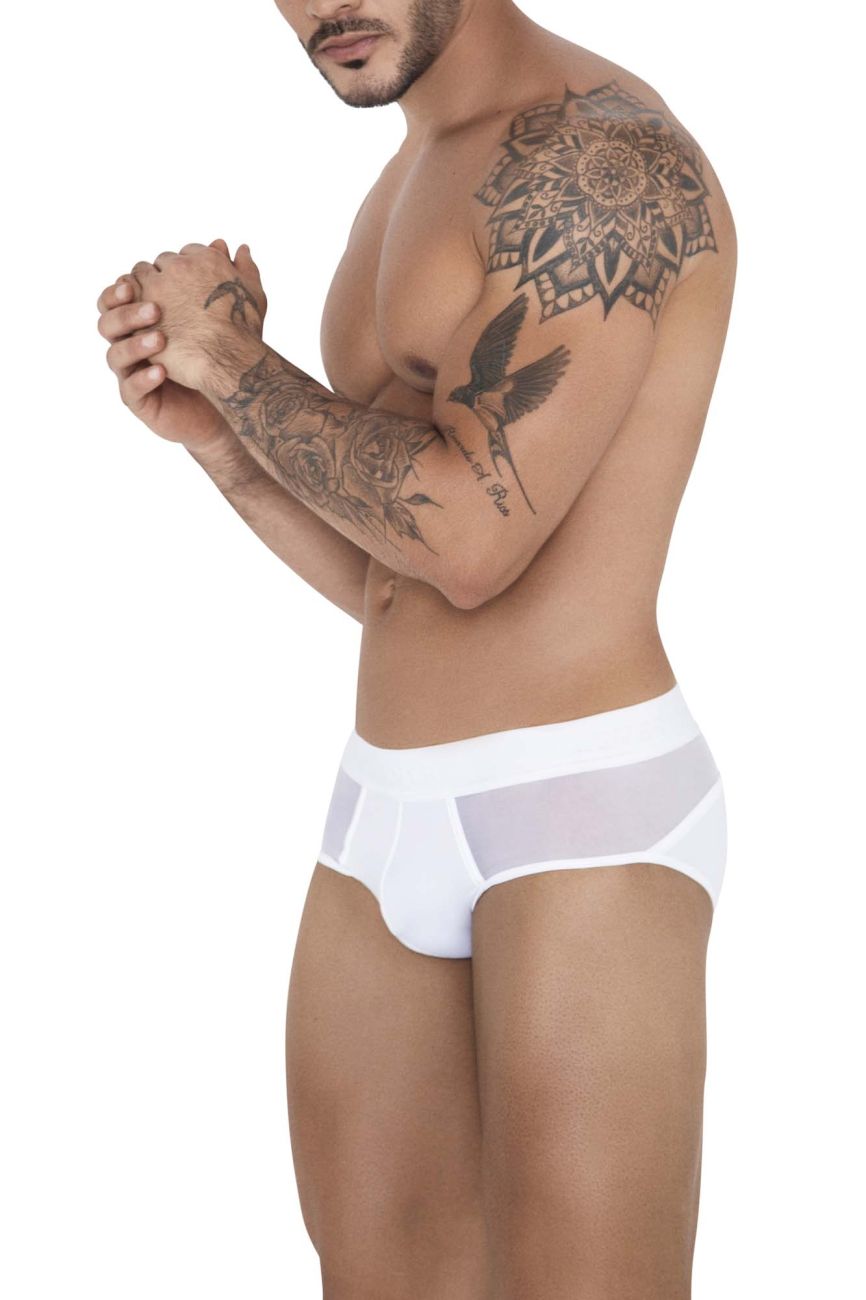 Clever 1512 Caspian Briefs Color White - DealByEthan.gay loves Clever