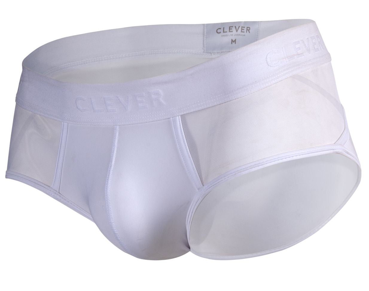 Clever 1512 Caspian Briefs Color White - DealByEthan.gay loves Clever