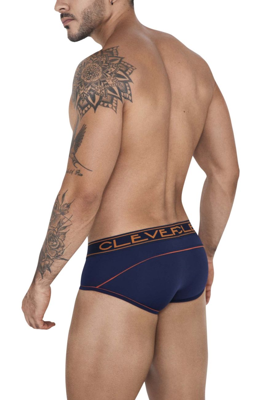 Clever 1527 Strait Briefs Color Dark Blue - DealByEthan.gay loves Clever