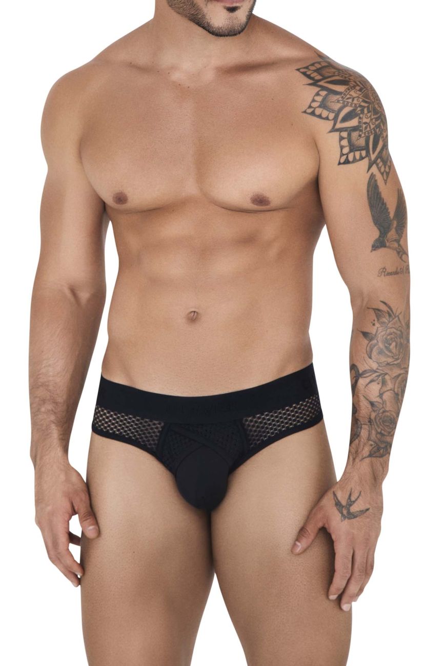 Clever 1532 Swirl Briefs Color Black - DealByEthan.gay loves Clever