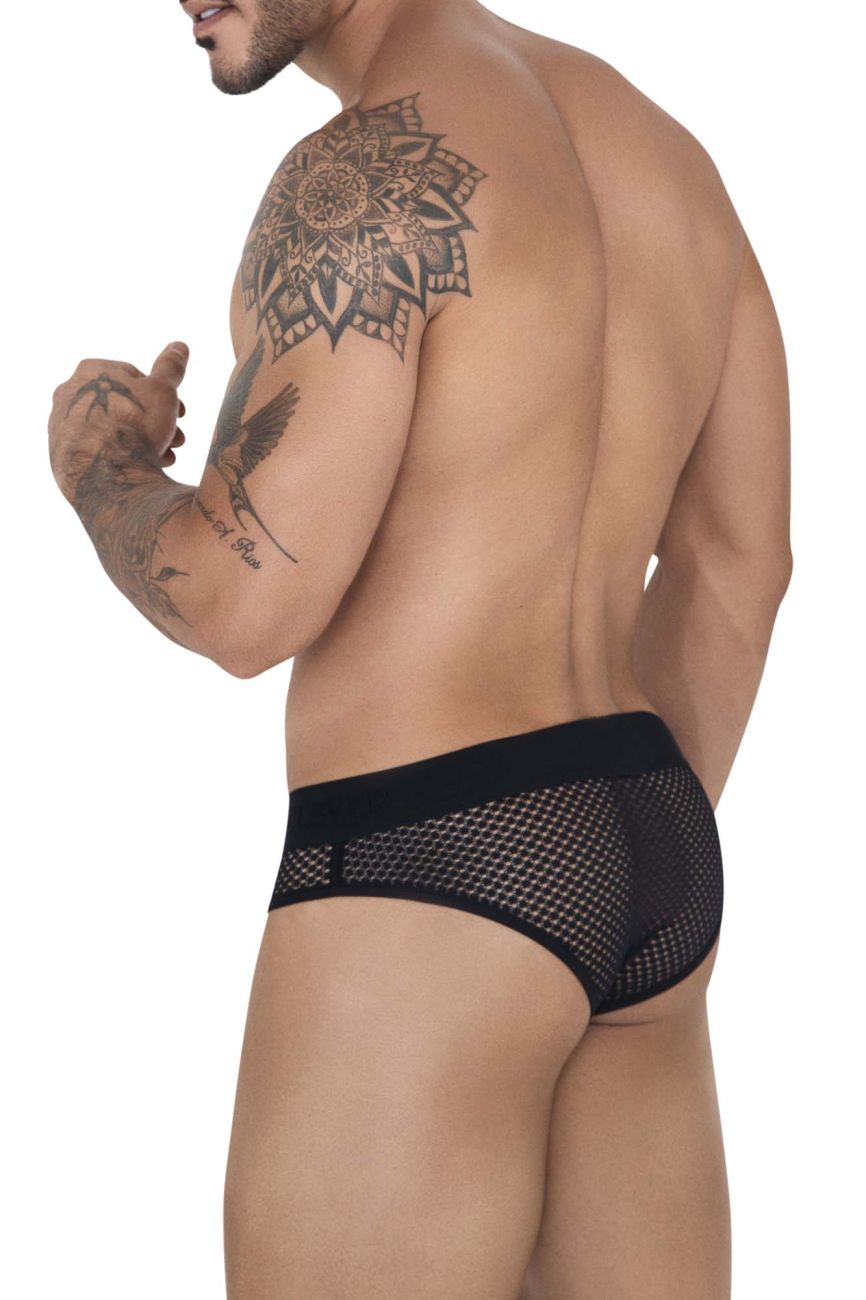 Clever 1532 Swirl Briefs Color Black - DealByEthan.gay loves Clever