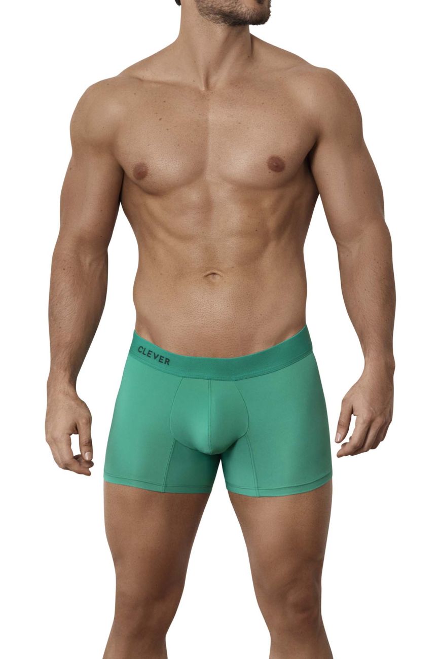 Clever 1560 Malba Boxer Briefs Color Green - DealByEthan.gay loves Clever