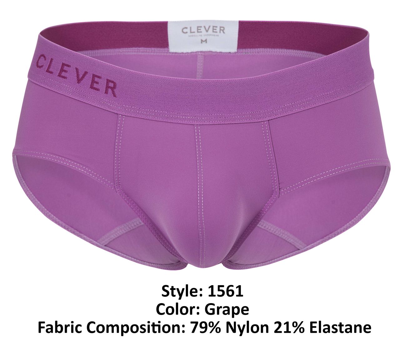 Clever 1561 Malba Briefs Color Grape - DealByEthan.gay loves Clever