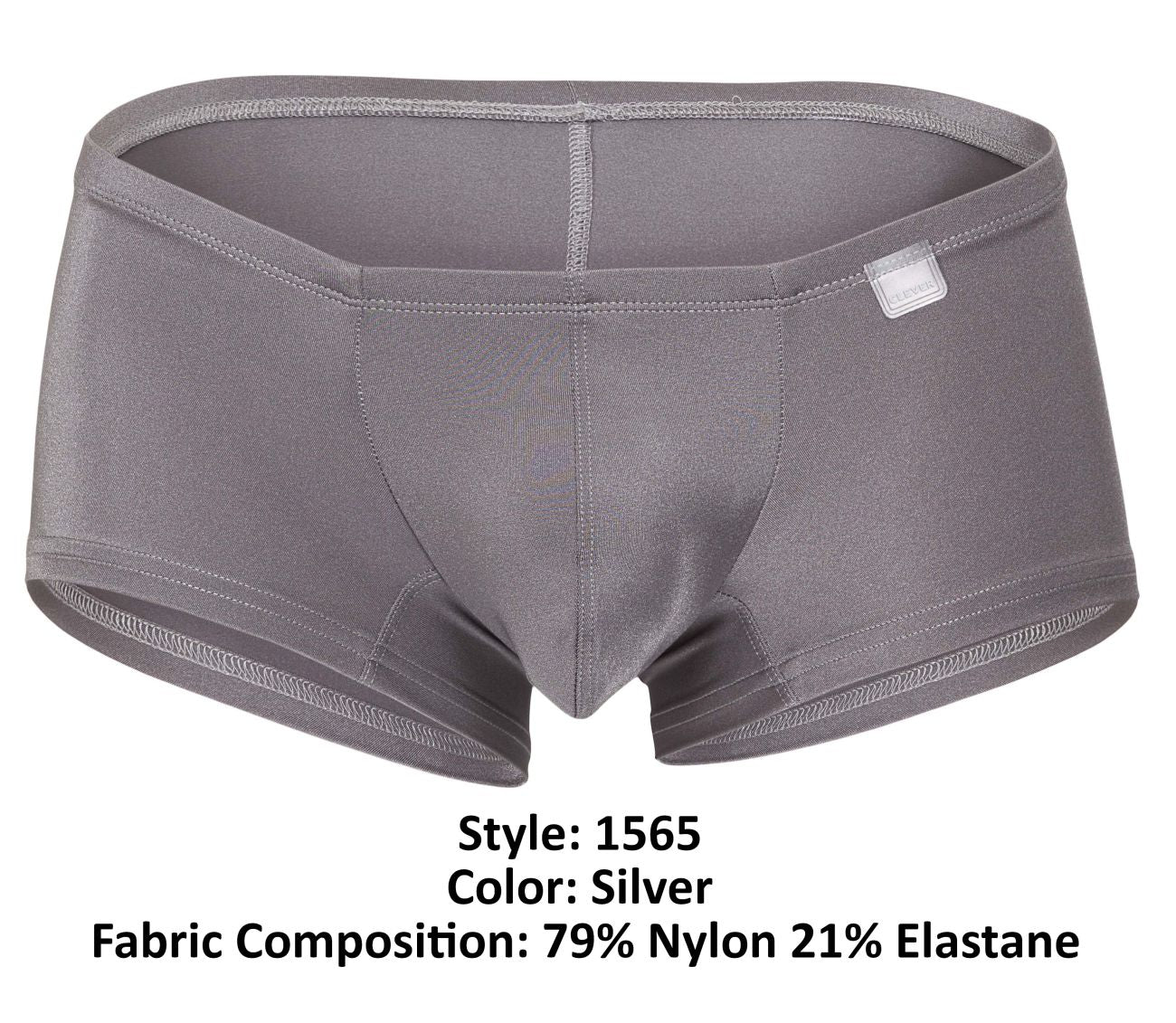 Clever 1565 Destellos Trunks Color Silver - DealByEthan.gay loves Clever