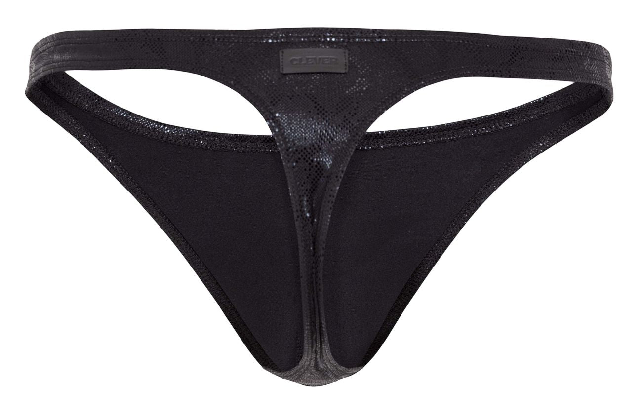 Clever 1574 Brilliant Thongs Color Black - DealByEthan.gay loves Clever