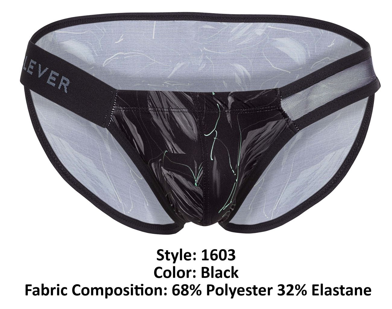 Clever 1603 Oasis Bikini Color Black - DealByEthan.gay loves Clever
