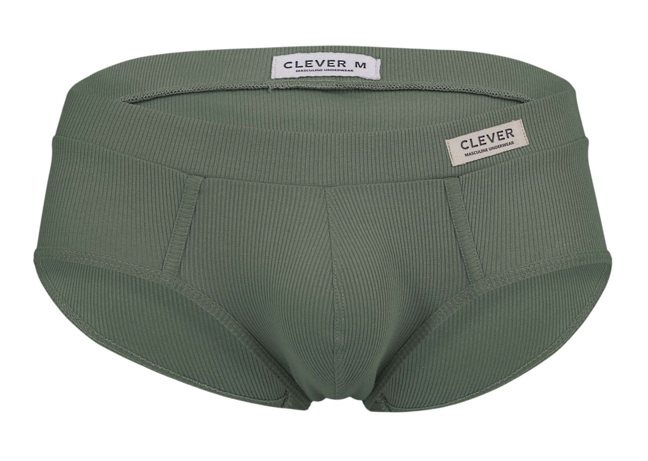 Clever 1605 Spirit Briefs Color Green - DealByEthan.gay loves Clever