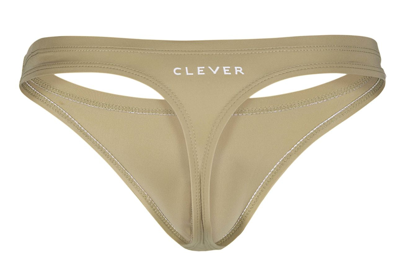 Clever 1620 Mente Thongs Color Beige - DealByEthan.gay loves Clever