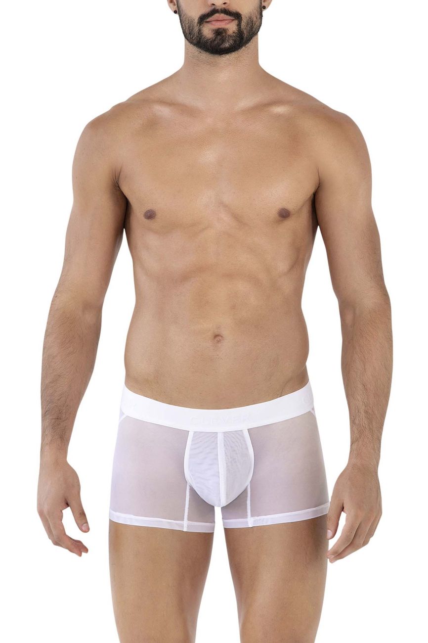 Clever 1625 Yin Yang Trunks Color White - DealByEthan.gay loves Clever