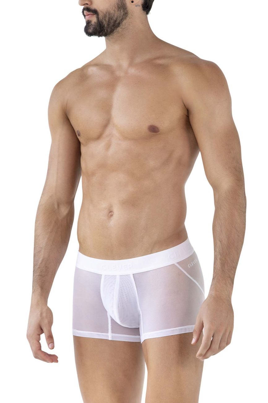 Clever 1625 Yin Yang Trunks Color White - DealByEthan.gay loves Clever