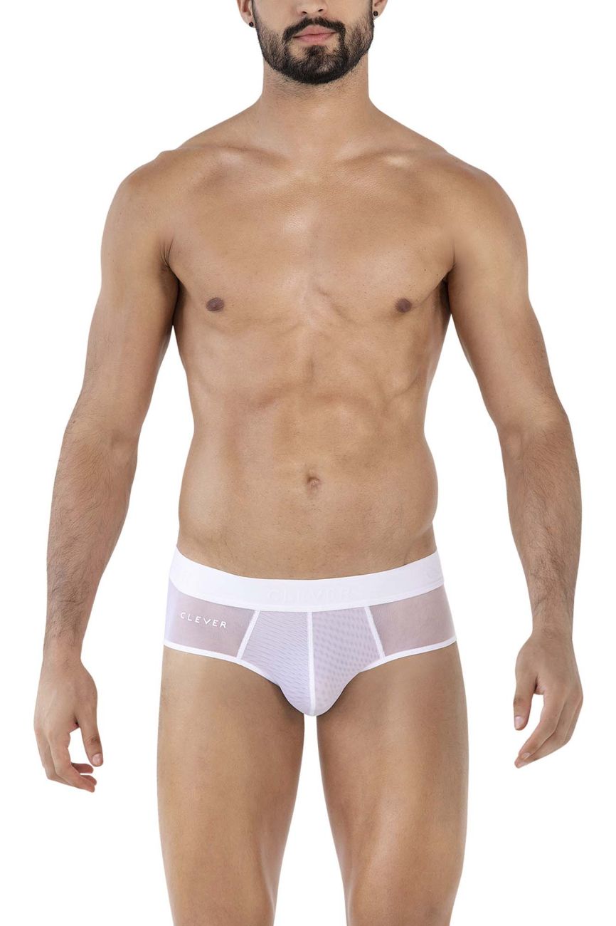 Clever 1626 Yin Yang Briefs Color White - DealByEthan.gay loves Clever