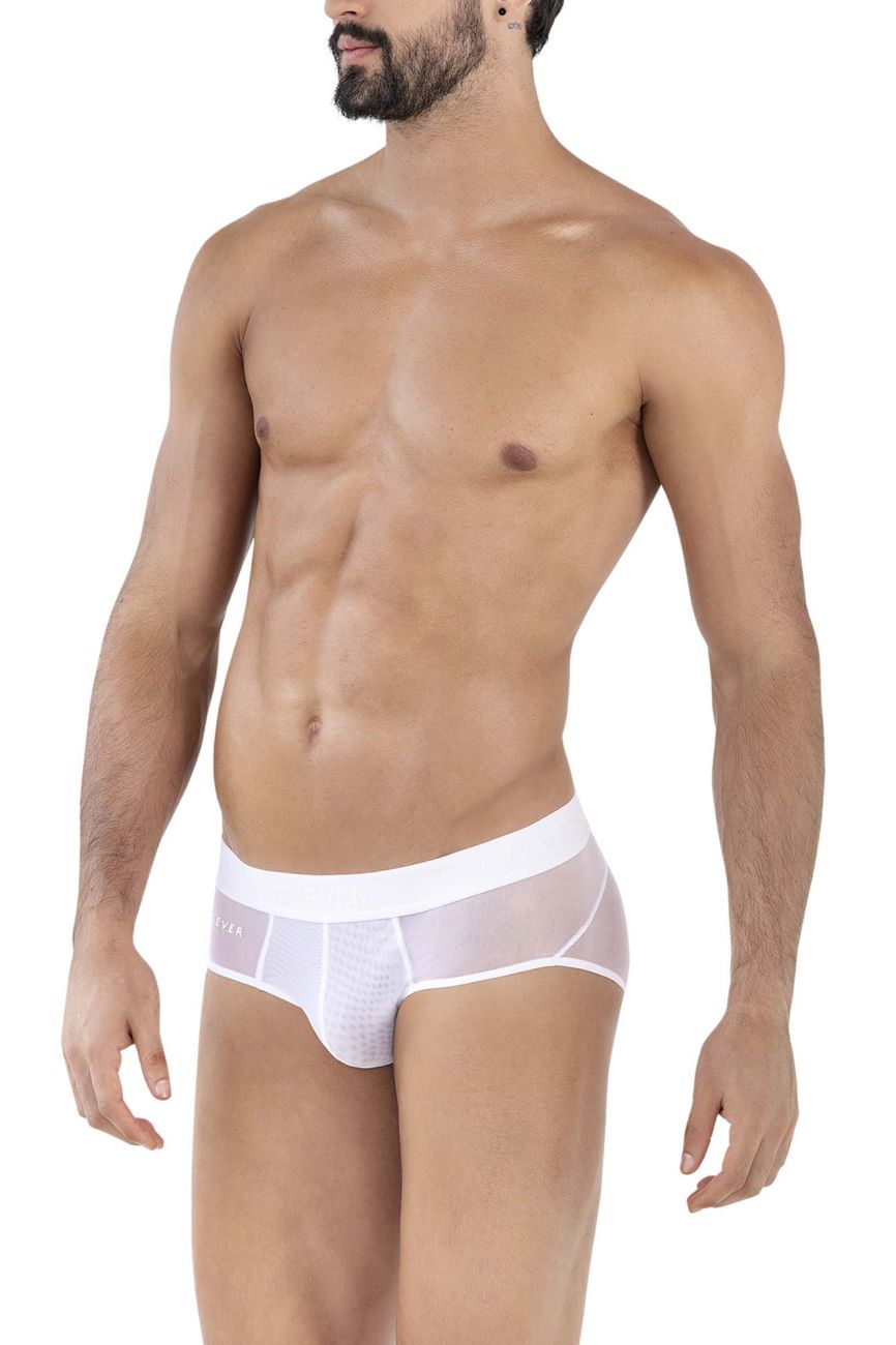 Clever 1626 Yin Yang Briefs Color White - DealByEthan.gay loves Clever