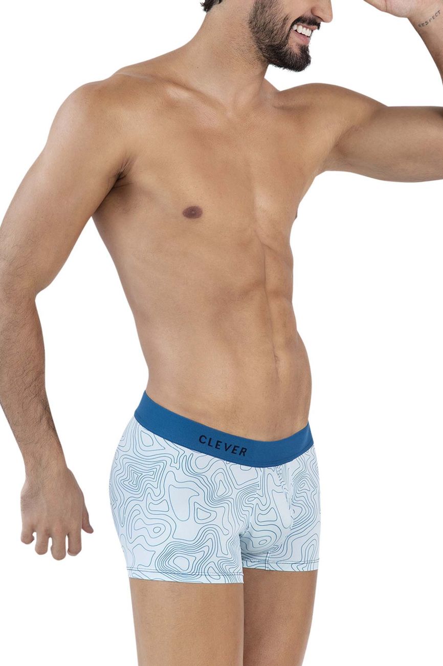 Clever 1640 Emphatic Trunks Color Blue - DealByEthan.gay loves Clever