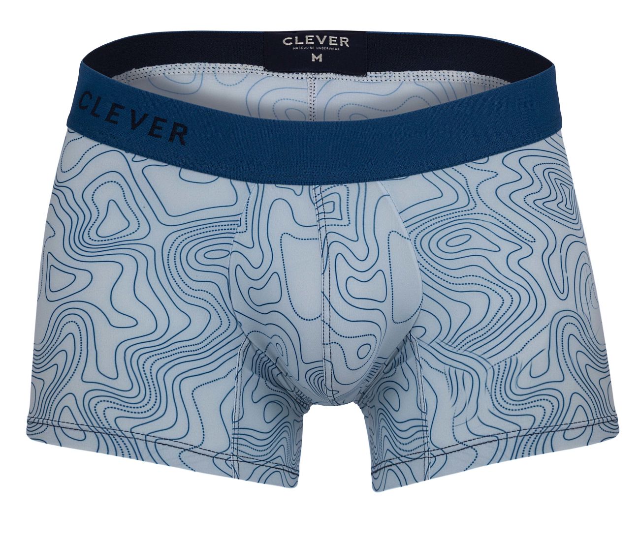 Clever 1640 Emphatic Trunks Color Blue - DealByEthan.gay loves Clever