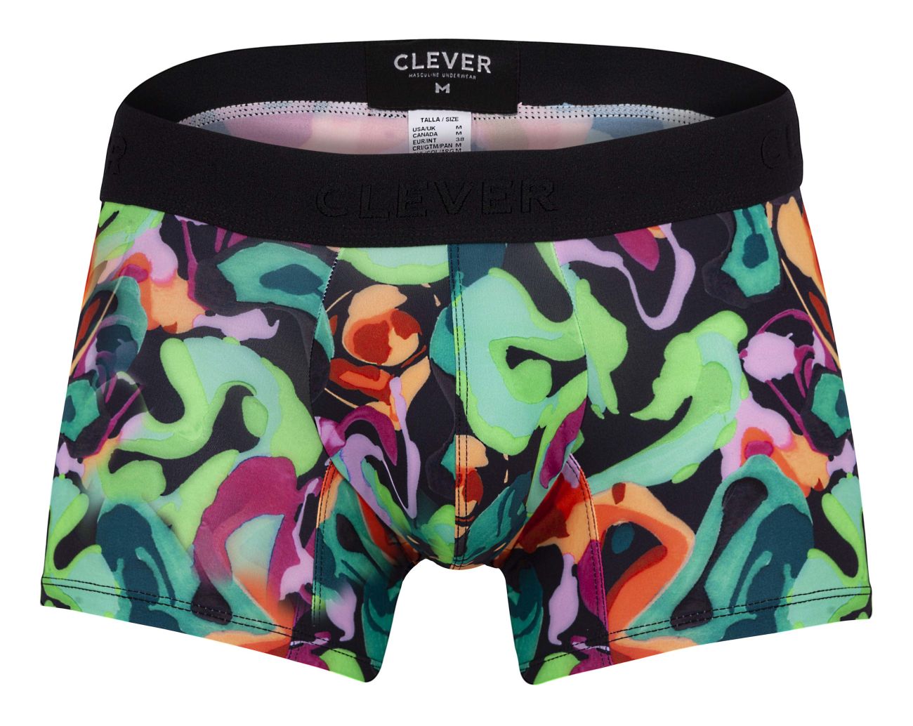 Clever 1642 Absolute Trunks Color Black - DealByEthan.gay loves Clever