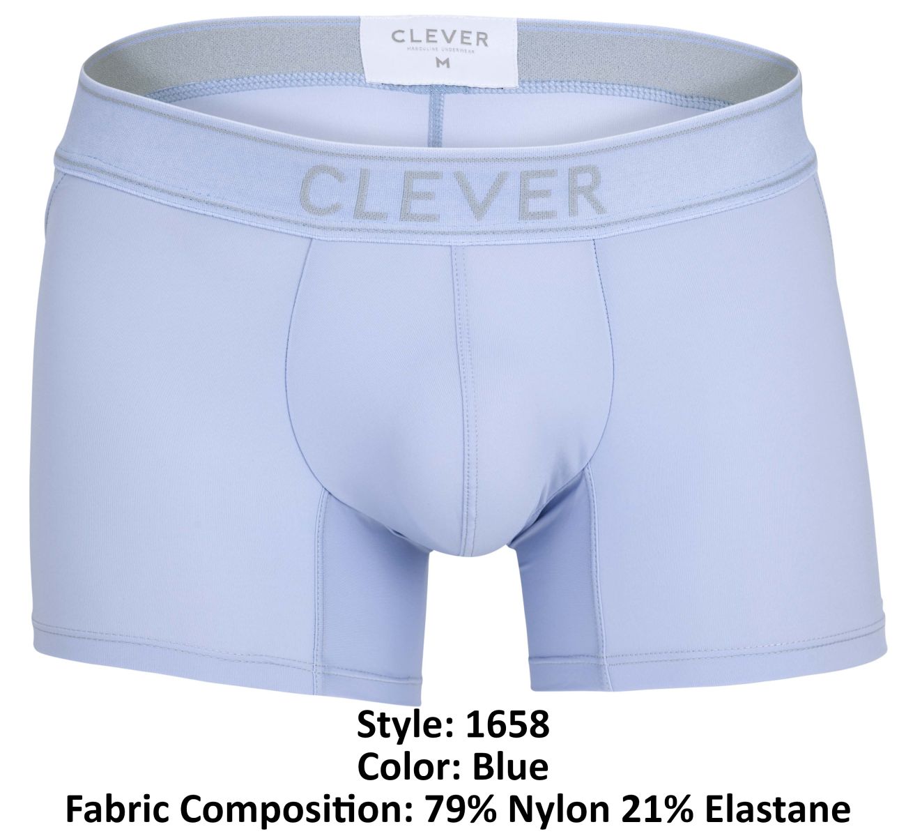 Clever 1658 Imagination Boxer Briefs Color Blue - DealByEthan.gay loves Clever