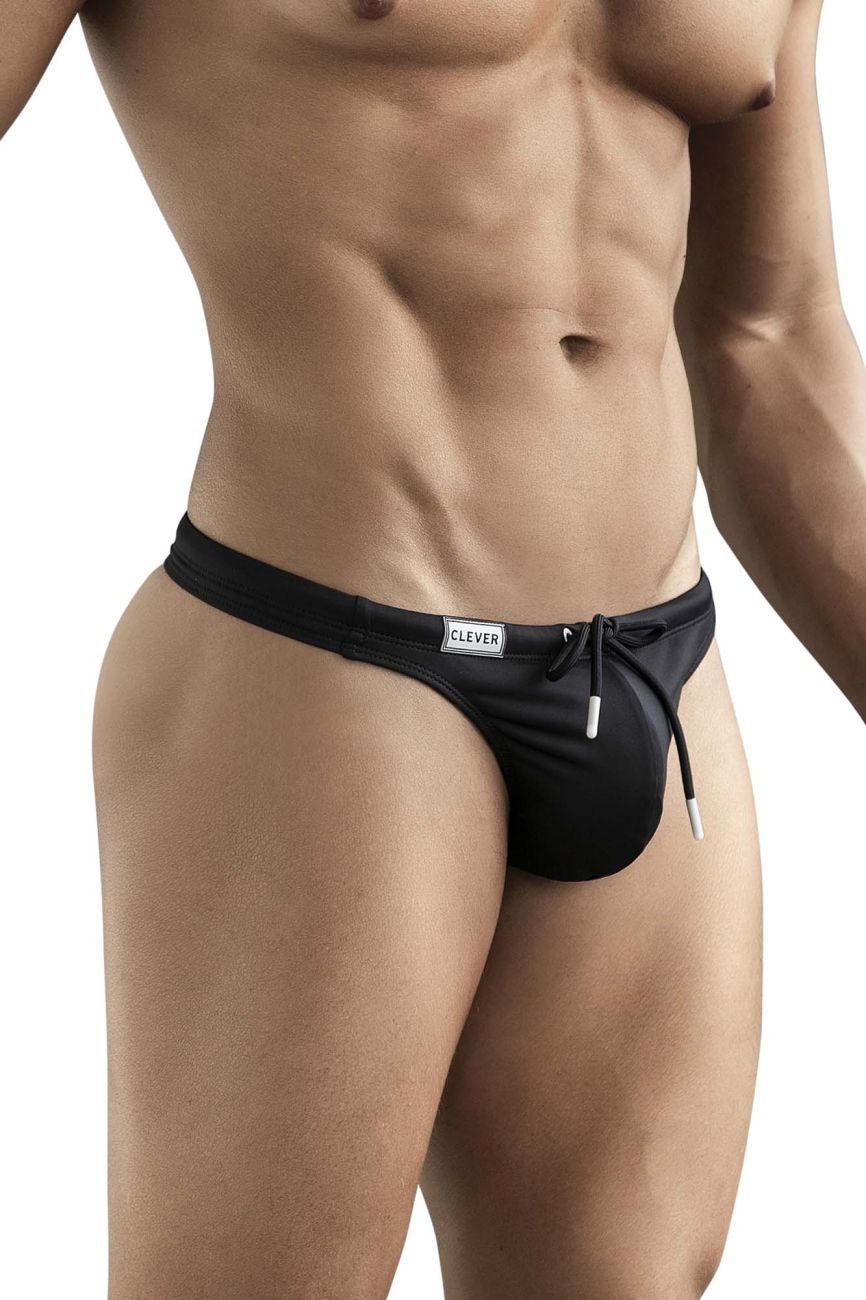 Clever 1789 Rio Swim Thongs Color Black - DealByEthan.gay loves Clever