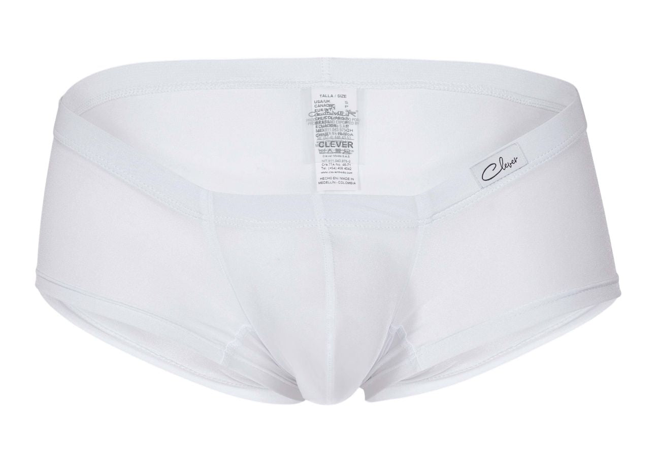 Clever 229930 3PK Australian Latin Trunks Color White-Black-Gray - DealByEthan.gay loves Clever