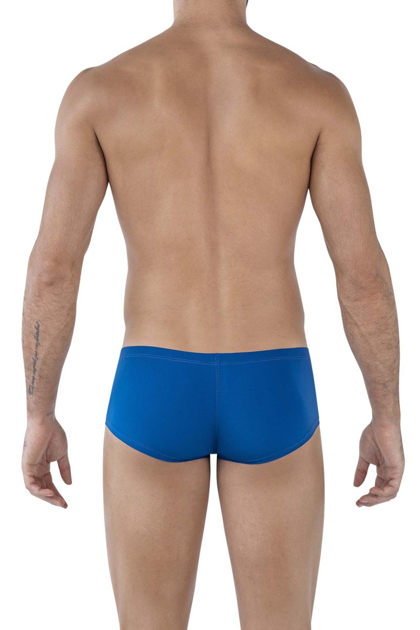Clever 229931 3PK Australian Latin Trunks Color Petrol Blue-Dark Blue-Gray - DealByEthan.gay loves Clever