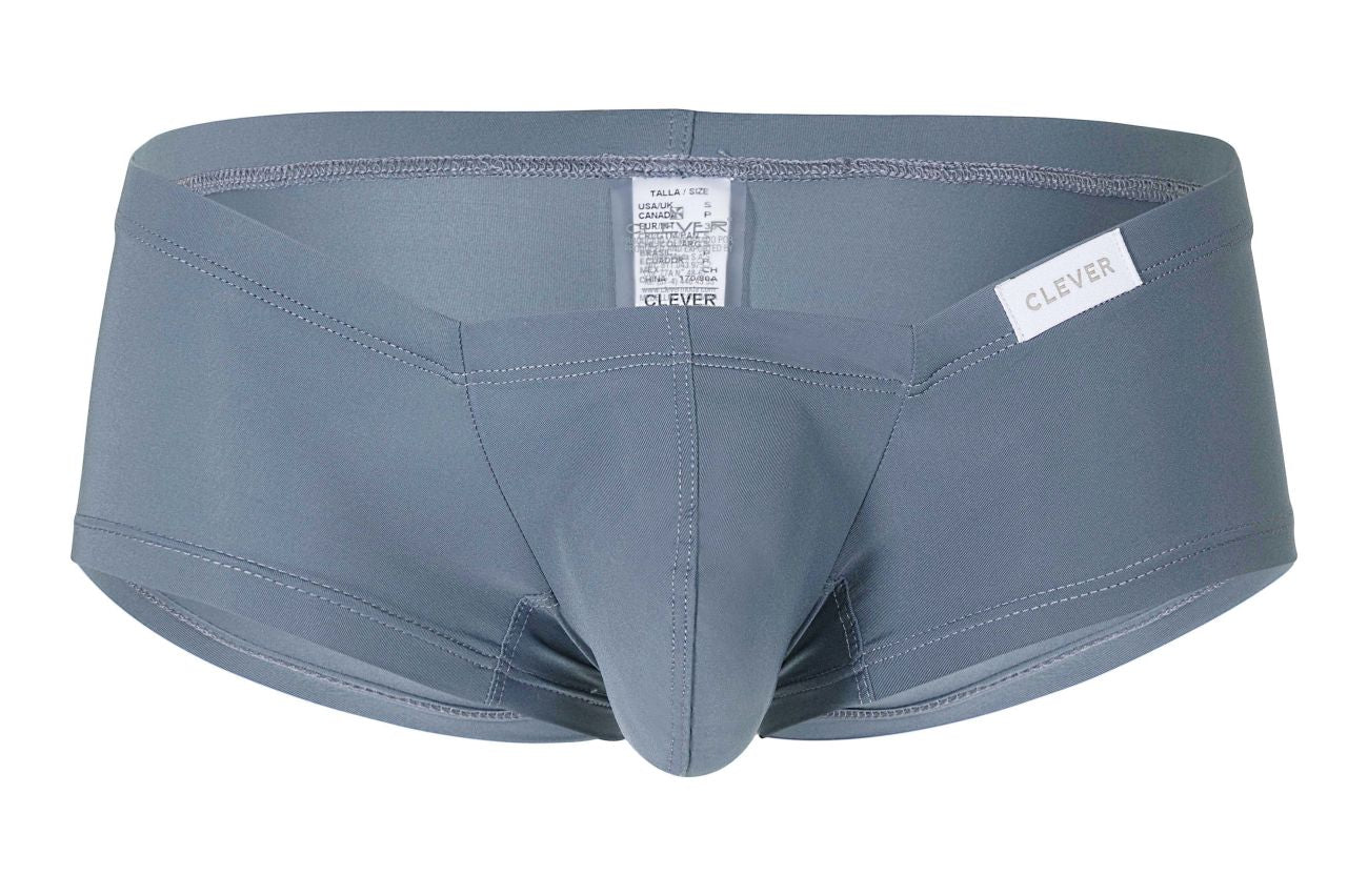 Clever 229931 3PK Australian Latin Trunks Color Petrol Blue-Dark Blue-Gray - DealByEthan.gay loves Clever