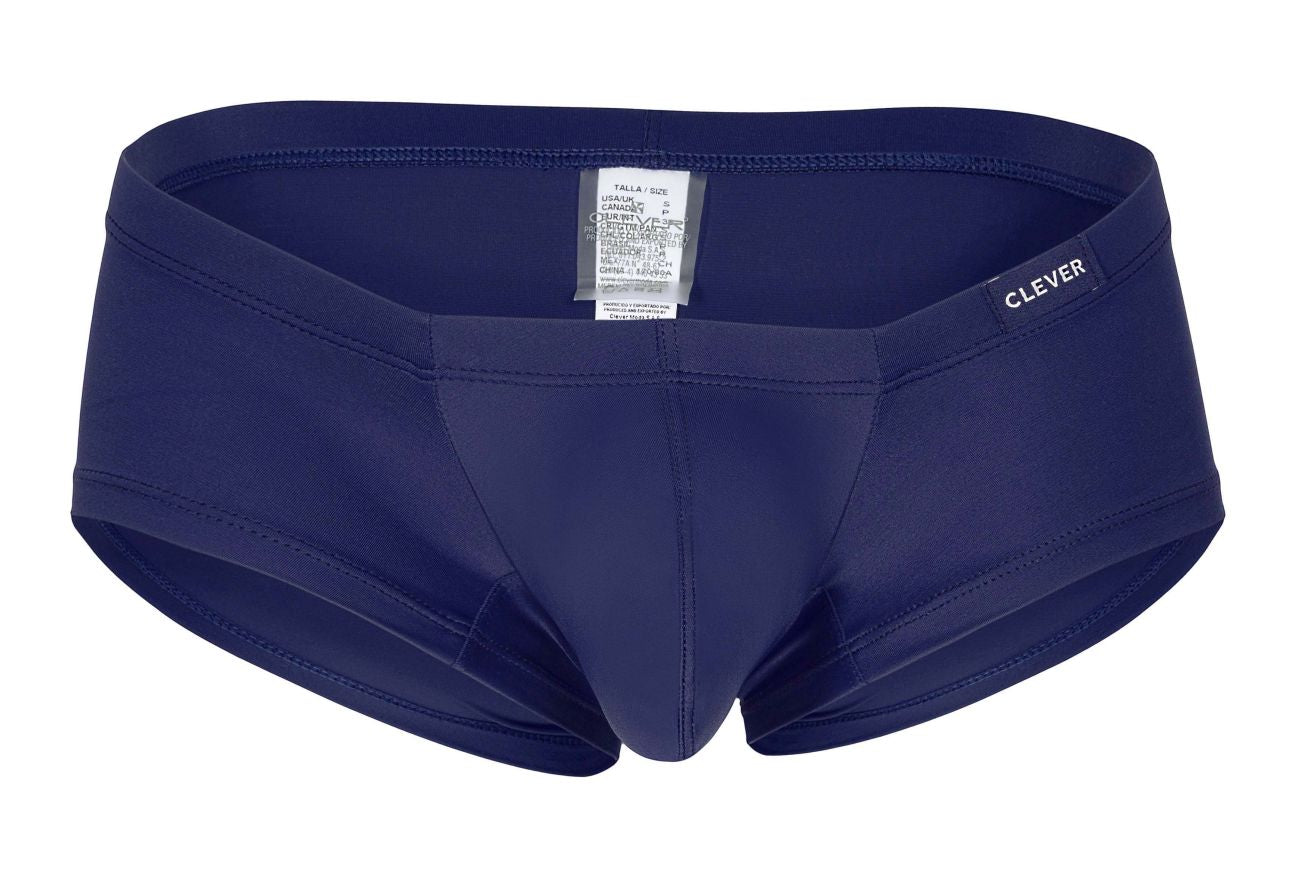 Clever 229933 3PK Australian Latin Trunks Color Beige-Blue-Dark Blue - DealByEthan.gay loves Clever